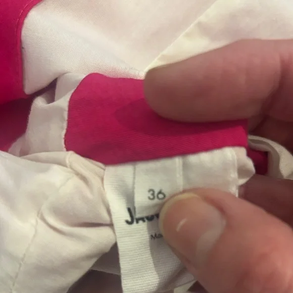 Jacquemus Fuchsia Asymmetrical Dress